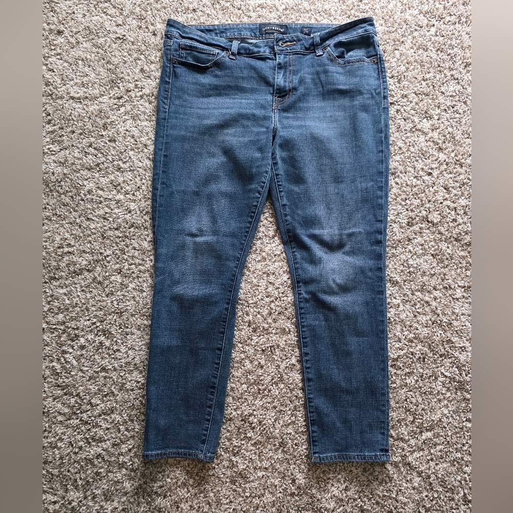 Lucky Brand Women's Blue Skinny Jeans